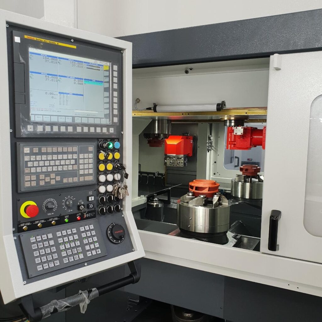 A high precision pump impeller processed by Trevisan Machine Tool