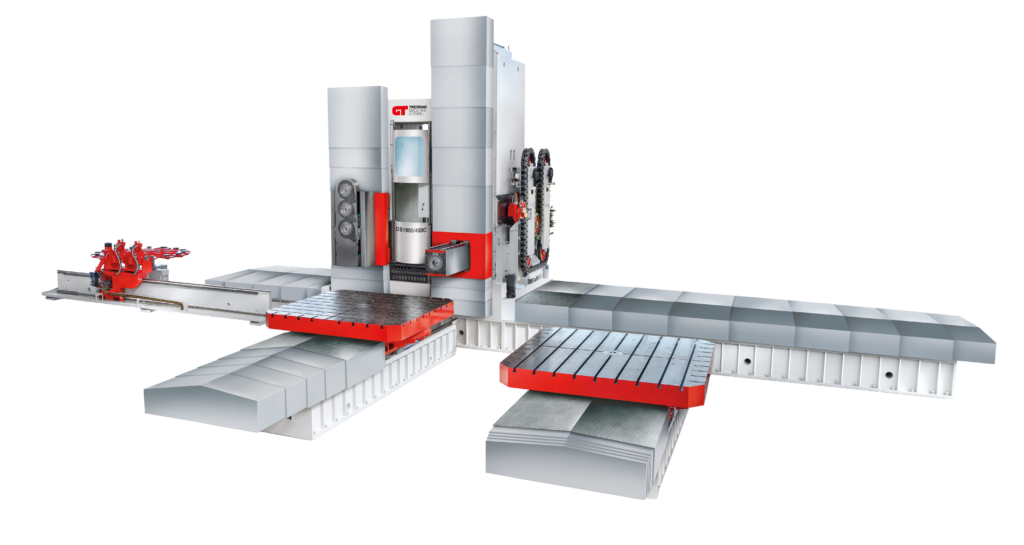 Colossus Double column CNC machine framework design